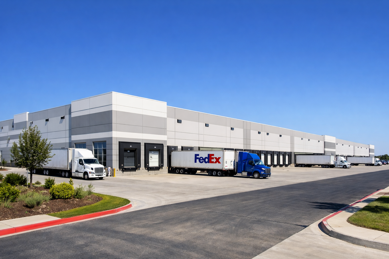 Industrial warehouse facility