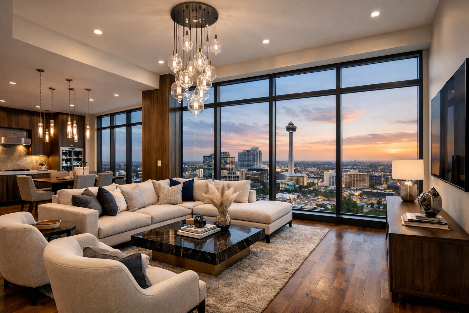 Luxury apartment community