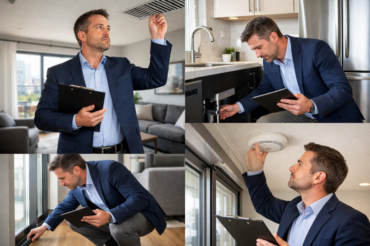 Property inspection team